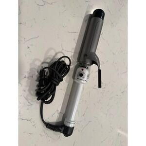 Hot Tools Professional 1.5 Inch Curling Iron White Silver Grey Hair Styler